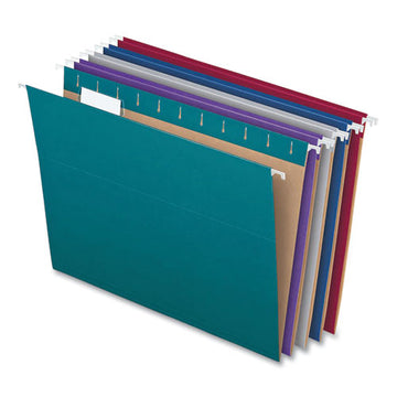 Pendaflex® Recycled Hanging File Folders, 1-5-cut Tab, Letter Size, Assorted Colors, 25-box freeshipping - TVN Wholesale